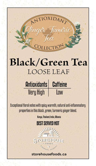 GINGER TURMERIC TEA, Loose Leaf by Metropolitan Tea Company