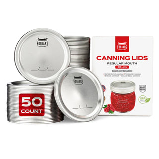 Canning Lids - 50 pack (bands not included) by ForJars