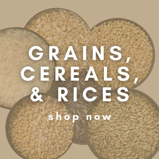 Grains, Cereals & Rice