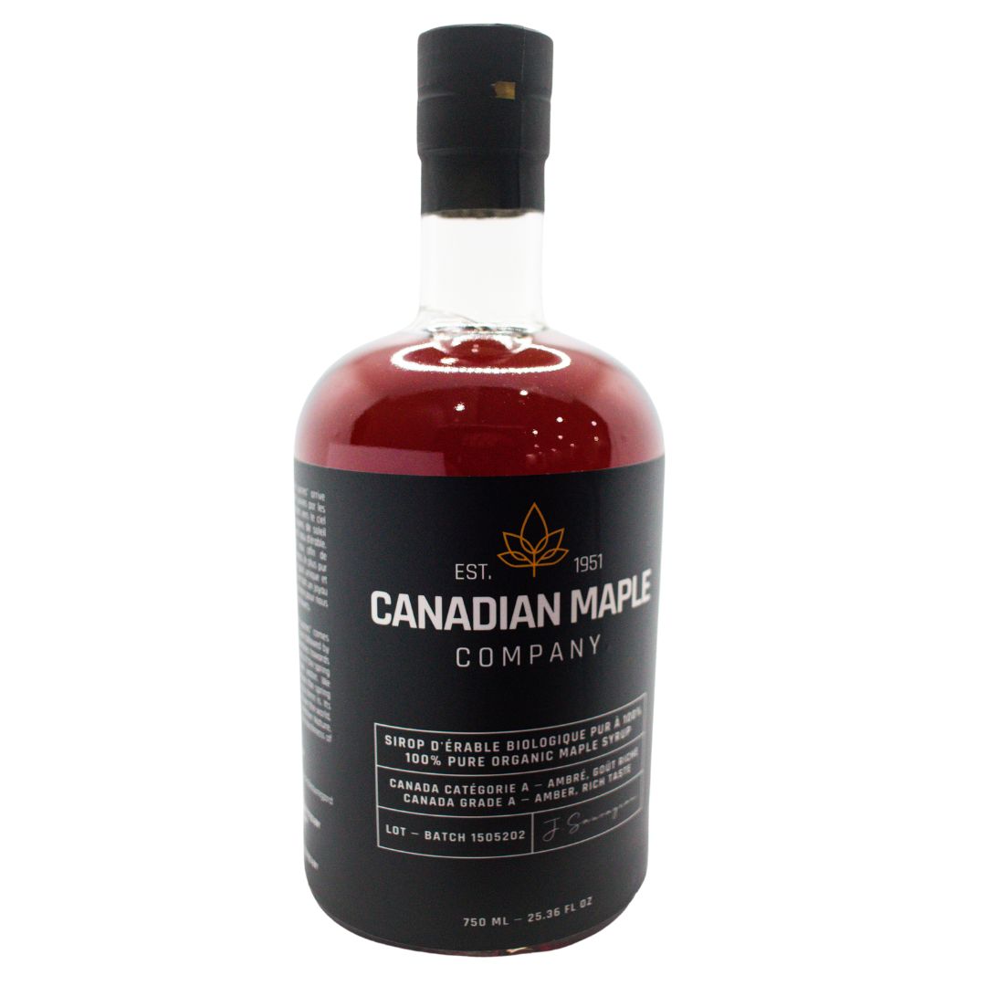 100% Pure Organic Maple Syrup