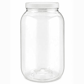 Clear Wide-Mouth 1 Gallon Glass Jar