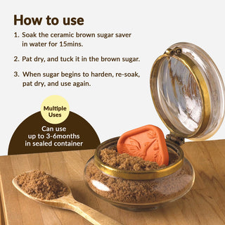 Brown Sugar Saver - Snowflake Design