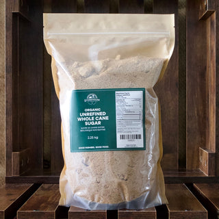Organic Unrefined Whole Cane Sugar (Panela, Rapadura)