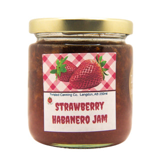 Strawberry Habanero Jam by Twisted Canning Co