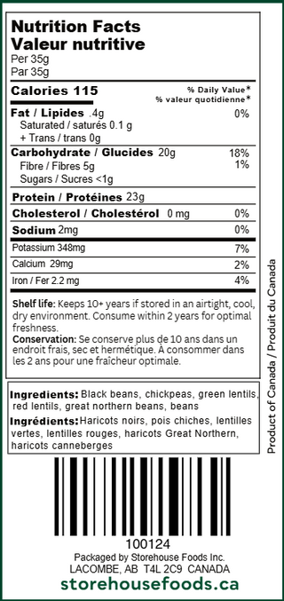 6-Bean Dry Soup Mix