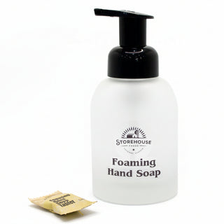 Foaming Hand Soap Tablet & Glass Bottle Starter Kit