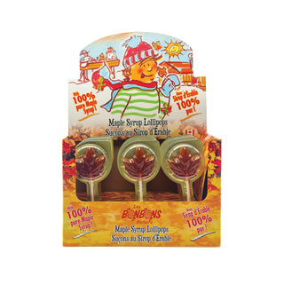 Pure Maple Syrup Leaf Sticks