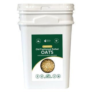Old Fashioned Rolled Oats Pail