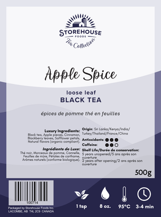 Apple Spice Black Loose Leaf Tea