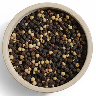 All Natural Black + White Peppercorns