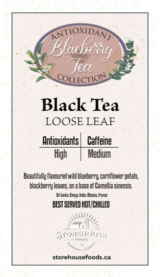 BLUEBERRY BLACK TEA, Loose Leaf by Metropolitan Tea Company