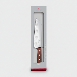 Victorinox Wood Santoku Knife - 17 cm