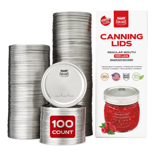 Canning Lids - 100 pack (Bands not included)