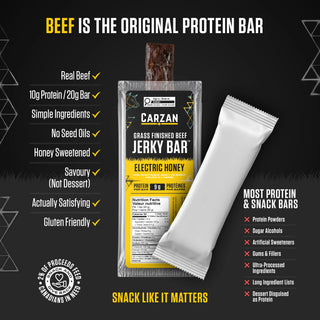 Electric Honey Beef Jerky Bars
