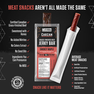 Smokey Maple Jerky Bar