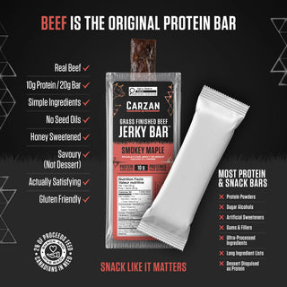 Smokey Maple Jerky Bar