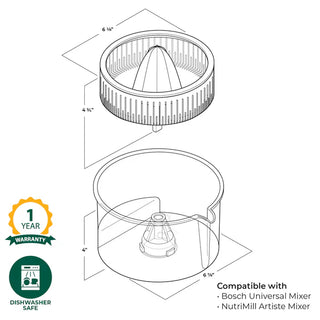 Citrus Juicer Attachment - Open Box