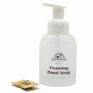 Foaming Hand Soap Tablet & Glass Bottle Starter Kit