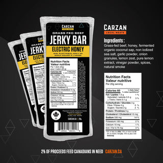 Electric Honey Jerky Bars