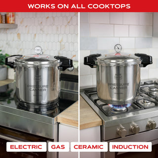 ForJars Stainless Steel Pressure Canner