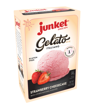 Strawberry Cheesecake Gelato Mix by Junket