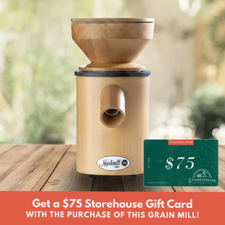 Mockmill Lino 100 + $75 Storehouse Gift Card!