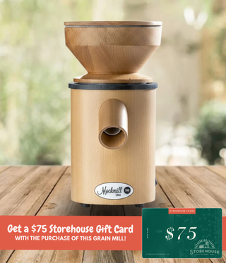 Mockmill Lino 100 + $75 Storehouse Gift Card!