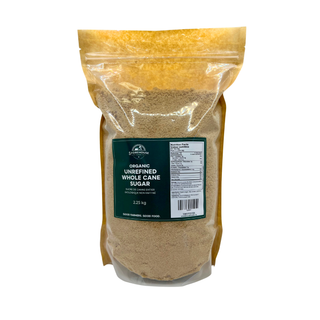 Organic Unrefined Whole Cane Sugar (Panela, Rapadura)