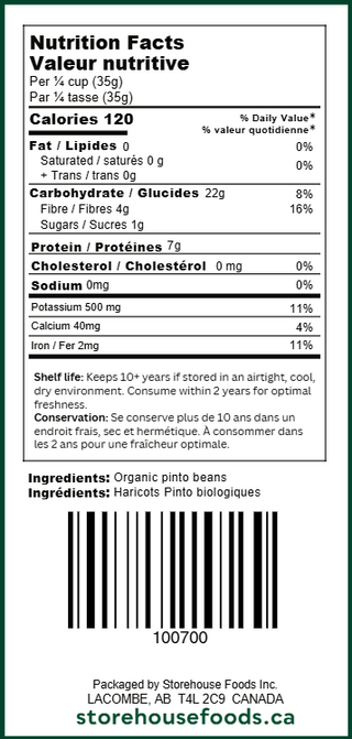 Organic Pinto Beans