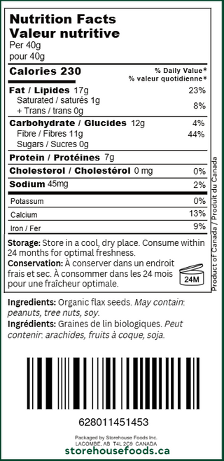 Organic Golden Flax Seeds