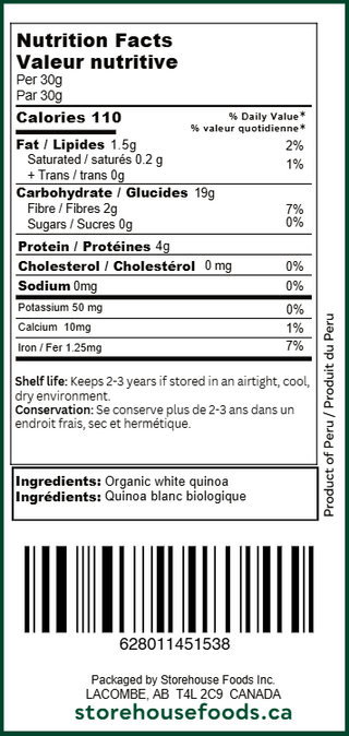 Organic White Quinoa