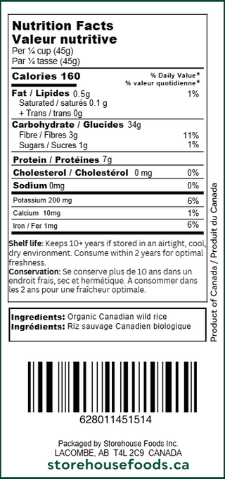 Organic Wild Rice
