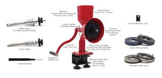 Wondermill JR Deluxe "PLUS" Handmill
