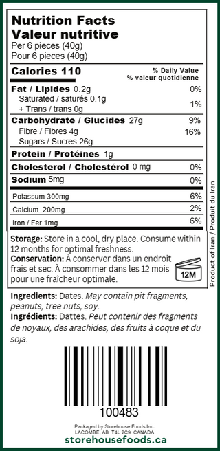 Pitted Dates - 500g