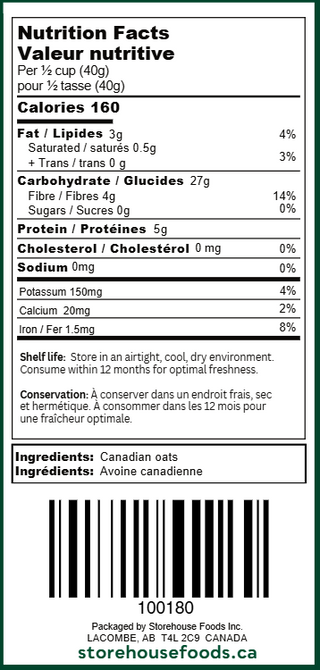 Quick Rolled Oats