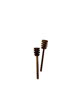 Wood Honey Dippers (Handcrafted in Colombia)