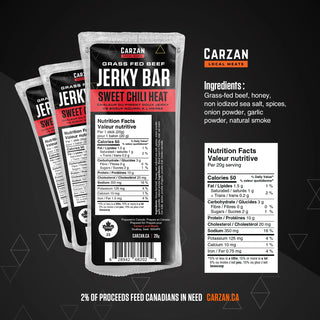 Sweet Chili Heat Jerky Bars