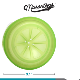 MasonTops Trap Cap Fruit Fly Catching Lids