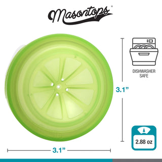 MasonTops Trap Cap Fruit Fly Catching Lids