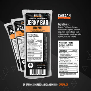 Teriyaki Beef Jerky Bars