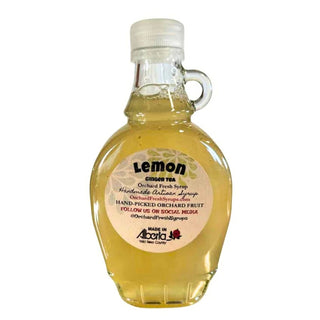 Lemon Ginger Tea Syrup by Orchard Fresh Syrups
