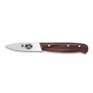 Victorinox Rosewood Serrated Spear Point Blade Paring Knife - 8 cm