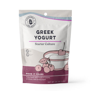 Greek Yogurt Starter Culture by Cultures for Health