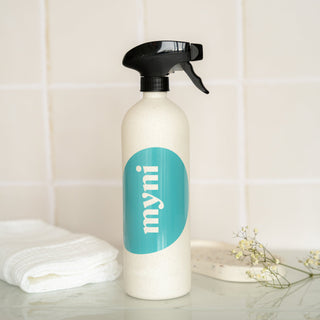 750ml Wheatstraw Bottle + Cleaning Tablet by MYNI