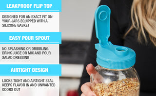 Multi-Tops Flip Cap Lids by Masontops