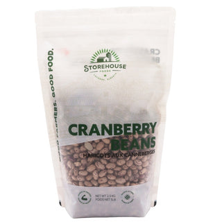 Cranberry (Romano) Beans
