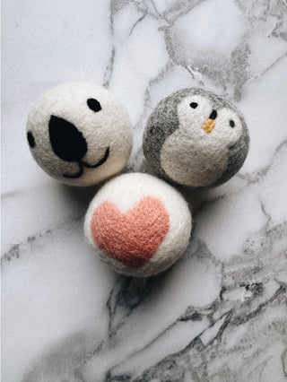 100% Organic Wool Dryer Balls