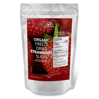 Freeze Dried Organic Strawberry Slices
