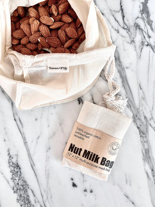 Nut Milk Bag, 100% Organic Cotton