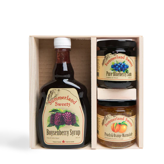 Summerland Sweets Syrup & Jam Gift Crate